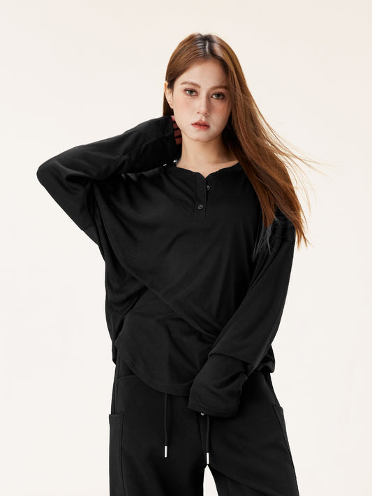 Trendy Hip Hop Loose Long Sleeve – American Retro Street Dance Top